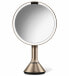 Фото #1 товара Rechargeable mirror with touch light intensity control Dual Light 20 cm Rose Gold stainless steel