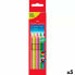 Фото #1 товара Цветные карандаши Faber-Castell неоновые разноцветные (5 штук)