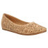 Baretraps Chika Perforated Slip On Womens Brown Flats Casual BT-S2311095-003-10