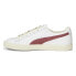 Фото #6 товара Puma Clyde Base Lace Up Mens White Sneakers Casual Shoes 39009103