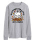 Men's Peanuts Happiness Leaves Long Sleeve T-shirt