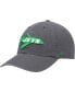 Фото #1 товара Men's Charcoal New York Jets Clean Up Legacy Adjustable Hat