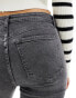 Bershka high waisted flared jeans in grey