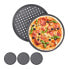 Фото #1 товара Пицца формовая решетка Relaxdays "Knusper Pizzablech" в наборе из 5 шт