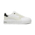 Фото #1 товара Puma Cali Court Pure Luxe 39527502 Womens White Lifestyle Sneakers Shoes