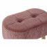 Фото #3 товара Банкетка DKD Home Decor Натуральный Розовый Деревянный Велюр (60 x 35 x 36 cm)