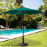 Фото #6 товара AKTIVE Hexagonal Parasol 300 cm Aluminium Pole 38 mm Heigth 245 cm