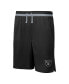 ფოტო #2 პროდუქტის Men's Black Las Vegas Raiders Cool Down Tri-Color Elastic Training Shorts