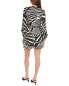Фото #2 товара The Kooples Zebra Mini Dress Women's