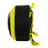 3D Child bag Batman Black Yellow (31 x 31 x 10 cm)