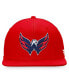 ფოტო #2 პროდუქტის Men's Red Washington Capitals Core Primary Logo Fitted Hat