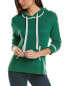 Фото #1 товара Hannah Rose Tipped Wool & Cashmere-Blend Hoodie Women's