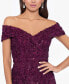 ფოტო #5 პროდუქტის Off-The-Shoulder Lace Gown