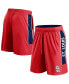 Men's Red St. Louis Cardinals Win the Match Defender Shorts Red, Navy, XL - фото #1