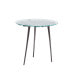 Aluminum Modern Accent Table