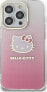 Фото #4 товара Sourcing Hello Kitty HKHCP15LHDGKEP iPhone 15 Pro 6.1" pink/pink hardcase IML Gradient Electrop Kitty Head