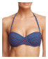 Фото #1 товара Tory Burch 262009 Women's Navy Ochos Rios Underwire Bikini Top Swimwear Size M