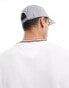 Tommy Jeans vintage flag cap in pale grey