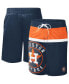 Men's Navy Houston Astros Sea Wind Swim Shorts