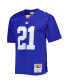 Фото #3 товара Men's Tiki Barber Royal New York Giants 2005 Legacy Replica Jersey