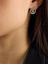 Elegant asymmetric bronze earrings Equilibre UBE79100