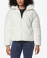 Фото #7 товара Women's Faux Fur Quilted Puffer Jacket