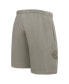 ფოტო #2 პროდუქტის Men's Pewter Oakland Athletics Neutral Fleece Shorts