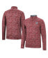 Фото #1 товара Men's Crimson Washington State Cougars Tivo Quarter-Zip Jacket