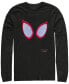 Фото #1 товара Marvel Men's Spider-Man Into the Spider-Verse Big Face, Long Sleeve T-shirt