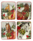 Фото #1 товара Christmas on the Farm 4-Pc. Canape Plate asst.