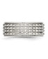 ფოტო #3 პროდუქტის Stainless Steel Polished 8mm Studded Band Ring