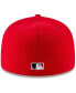 Фото #4 товара Men's Red Cincinnati Reds 1990 World Series Wool 59FIFTY Fitted Hat