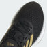 adidas Pureboost 23 防滑耐磨 低帮 跑步鞋 女款 黑黄