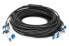 DIGITUS Pre-assembled Fiberglass Universal Breakout Cable, Single Mode OS2, 12 Fibers, LC/UPC - LC/UPC