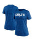 ფოტო #4 პროდუქტის Women's Royal Indianapolis Colts Sideline Velocity Performance T-shirt