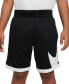 ფოტო #1 პროდუქტის Big Boys Dri-FIT Standard-Fit Colorblocked Basketball Shorts