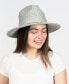 Фото #5 товара Chain Trim Oversized Straw Panama Hat