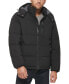 Фото #1 товара Men's Stretch Hooded Puffer Jacket, Created for Macy's