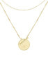 14K Gold Plated Grace Initial Layering Necklace Set
