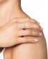 ფოტო #2 პროდუქტის Cubic Zirconia Ring Band (3/4 ct. t.w.) in Sterling Silver