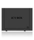 ICY BOX IB-3640SU3 - HDD - Serial ATA - 3.5" - USB 3.2 Gen 1 (3.1 Gen 1) Type-B - 5 Gbit/s - Black