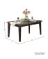 Фото #2 товара Homelegance Griffin Rectangular Dining Table with Top