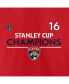 Фото #2 товара Men's Aleksander Barkov Red Florida Panthers 2024 Stanley Cup Champions Authentic Pro Name Number T-Shirt