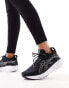 Asics Gel-Nimbus 25 neutral running trainers in black and white