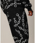 ფოტო #5 პროდუქტის Men's Chain Sweatpants