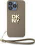 Фото #14 товара DKNY DKNY Wrist Strap Stock Logo - Etui iPhone 15 Pro Max (beżowy)