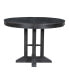 Farmhouse Dining Table Extendable Round Table For Kitchen, Dining Room