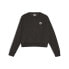 Фото #1 товара Puma Classics Fleece Crew Neck Sweatshirt Womens Black 62141301