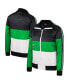 ფოტო #1 პროდუქტის Women's Green Oregon Ducks Color-Block Puffer Full-Zip Jacket