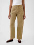 Фото #3 товара Mid Rise Twill Barrel Pants